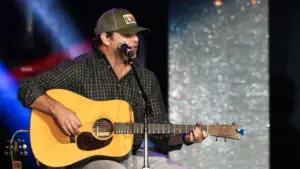 Rhett Akins at the ACM Stories^ Songs & Stars at the Marquee Ballroom at the MGM Grand Hotel & Casino on April 5^ 2019 in Las Vegas^ Nevada.