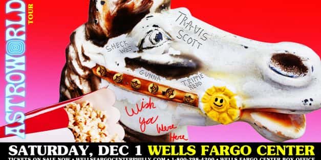 Travis Scott @ Wells Fargo Center December 1st Travis Scott @ Wells Fargo Center December 1st