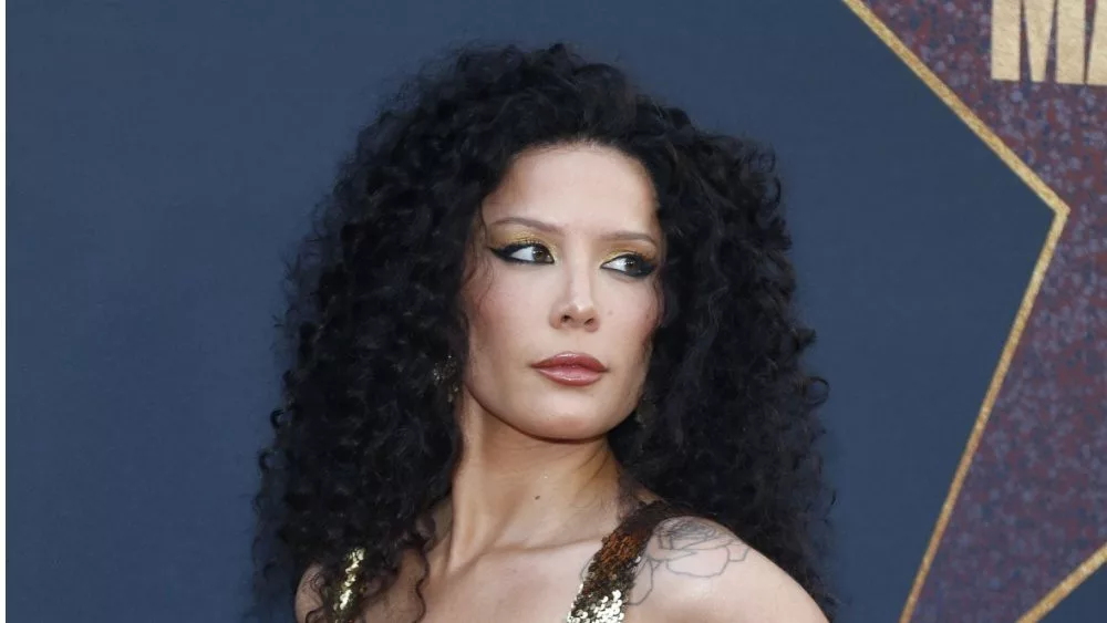 Halsey at the Los Angeles premiere of 'MaXXXine' held at the TCL Chinese Theater in Hollywood^ USA on June 24^ 2024.