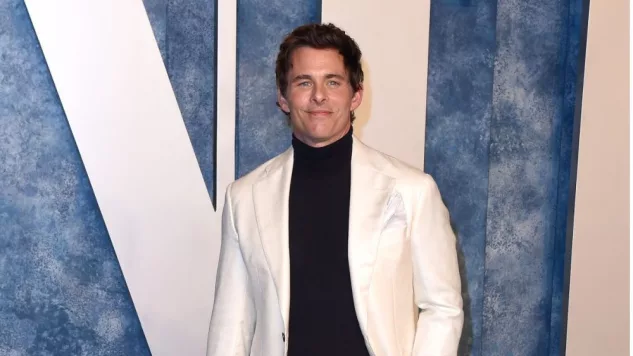 James Marsden at the 2023 Vanity Fair Oscar Party at the Wallis Annenberg Center for the Performing Arts on March 12^ 2023 in Beverly Hills^ CA