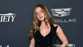 Addison Rae arrives for Variety Power of Women on Nov 16^ 2023 in Hollywood^ CA