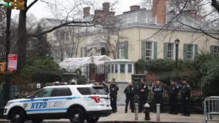 NYPD presence out front of Gracie Mansion in Manhattan New York^ NY - 12/16/2018: