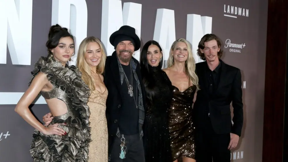 Paulina Chávez^ Michelle Randolph^ Thornton^ Demi Moore^ Ali Larter^ Lofland at the Landman' Series Premiere at Paramount Theater on November 12^ 2024 in Los Angeles^ CA