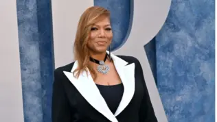 Queen Latifah at the 2023 Vanity Fair Oscar Party at the Wallis Annenberg Center. BEVERLY HILLS^ CA. March 12^ 2023