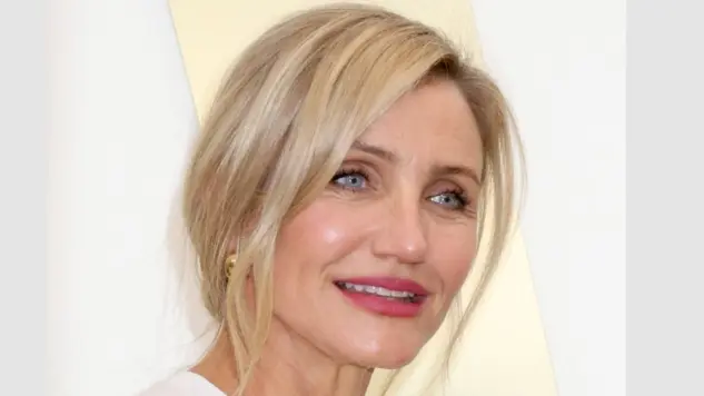 Cameron Diaz at the Apple TV Press Day at the Barker Hanger on February 3^ 2026 in Santa Monica^ CA