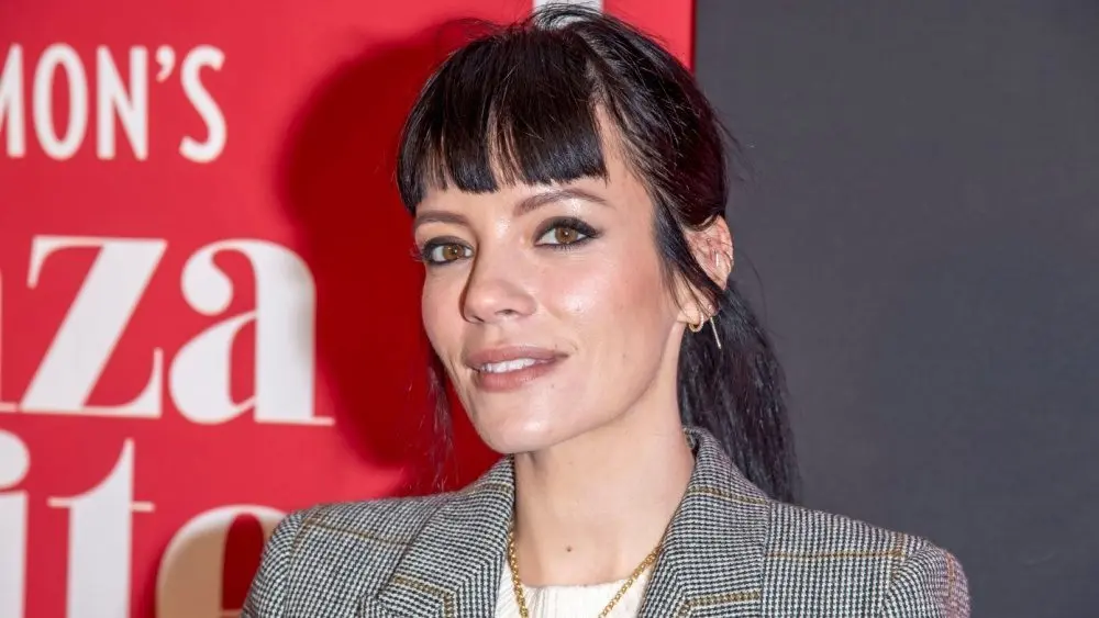 Lily Allen attends "Plaza Suite" Opening Night on March 28^ 2022 in New York City. NEW YORK^ NEW YORK - MARCH 28