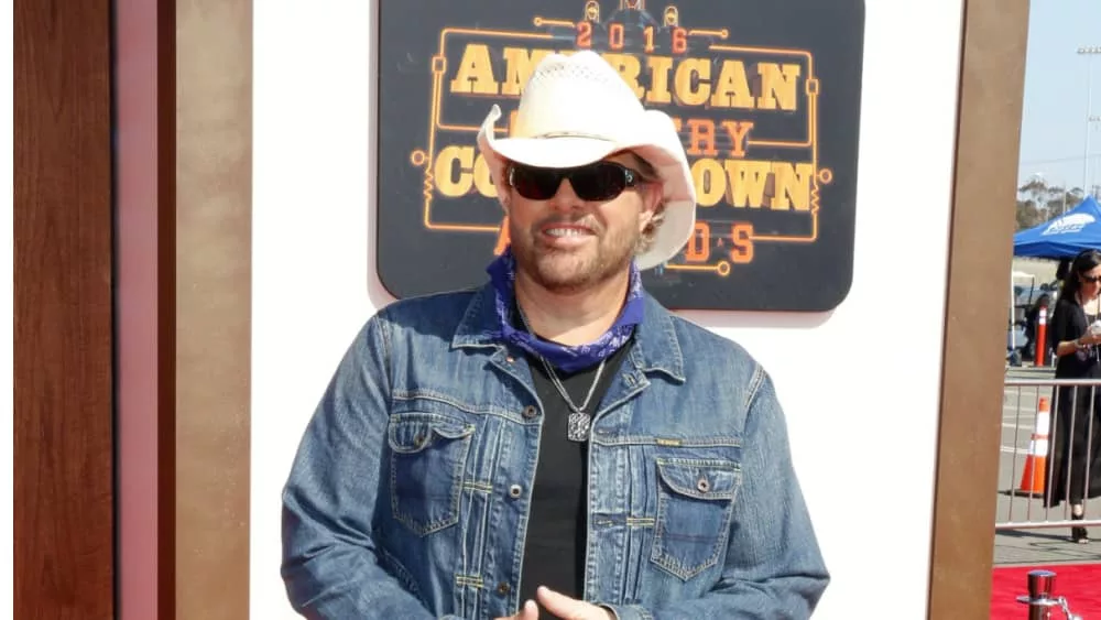 Toby Keith at the 2016 American Country Countdown Awards held at the Forum in Inglewood^ USA on May 1^ 2016.