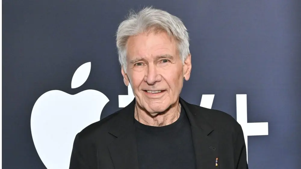 Harrison Ford arrives for Apple TV+’s ‘Shrinking’ FYC on May 18^ 2025 in Hollywood^ CA
