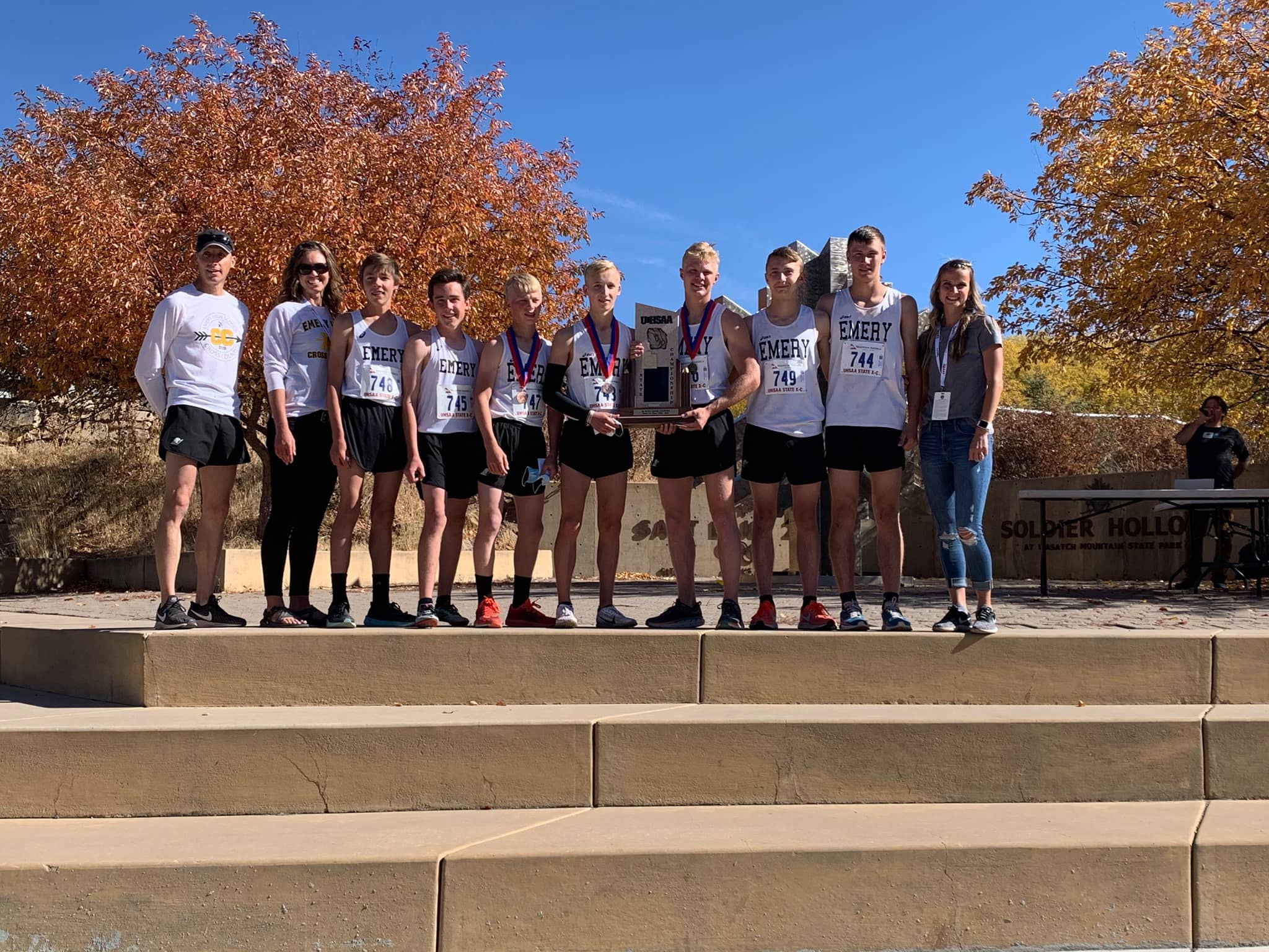 Emery Boys Win 3A Cross Country State Championship KOAl Price,UT