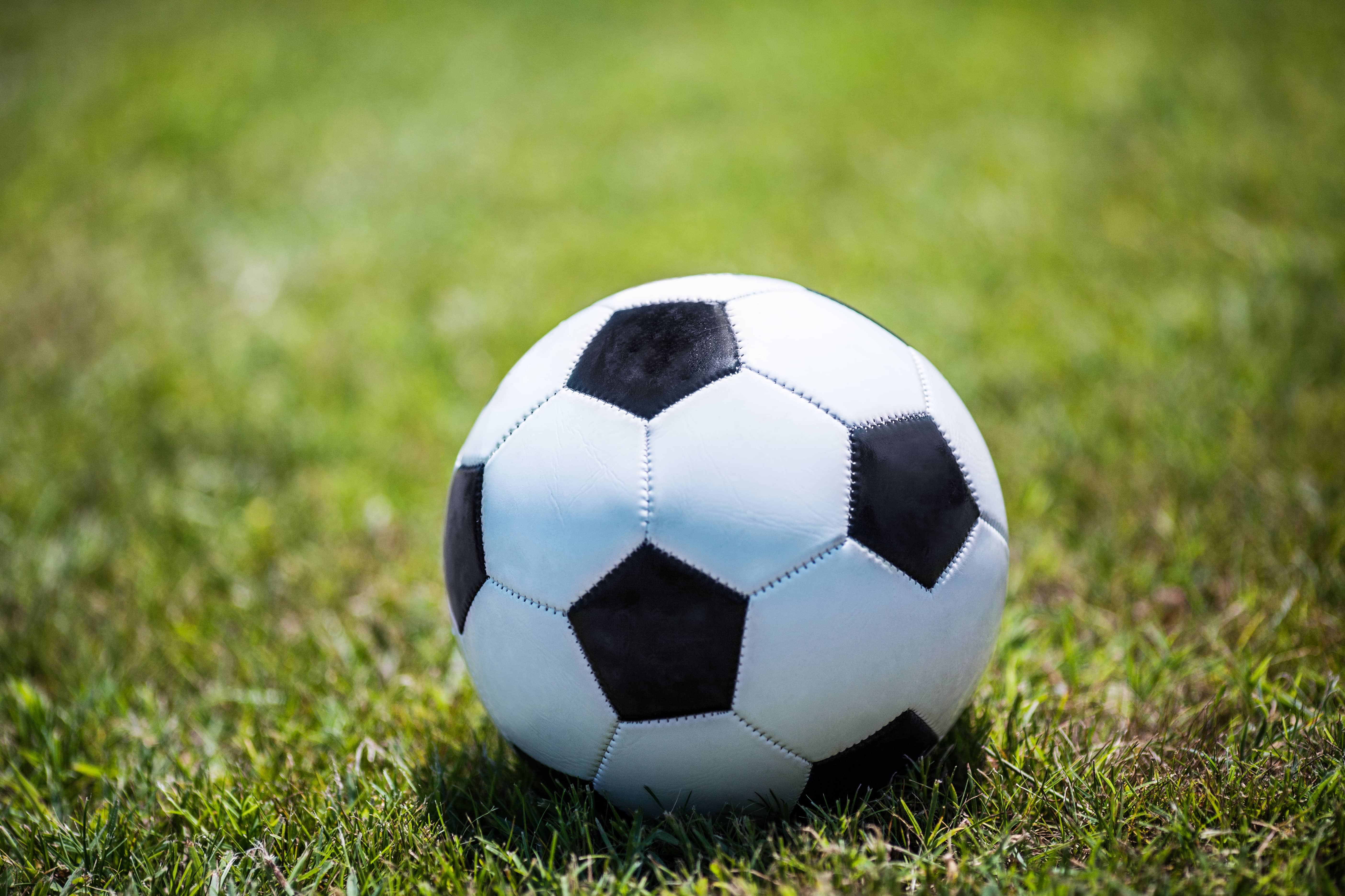 traditional-soccer-ball-on-the-lawn