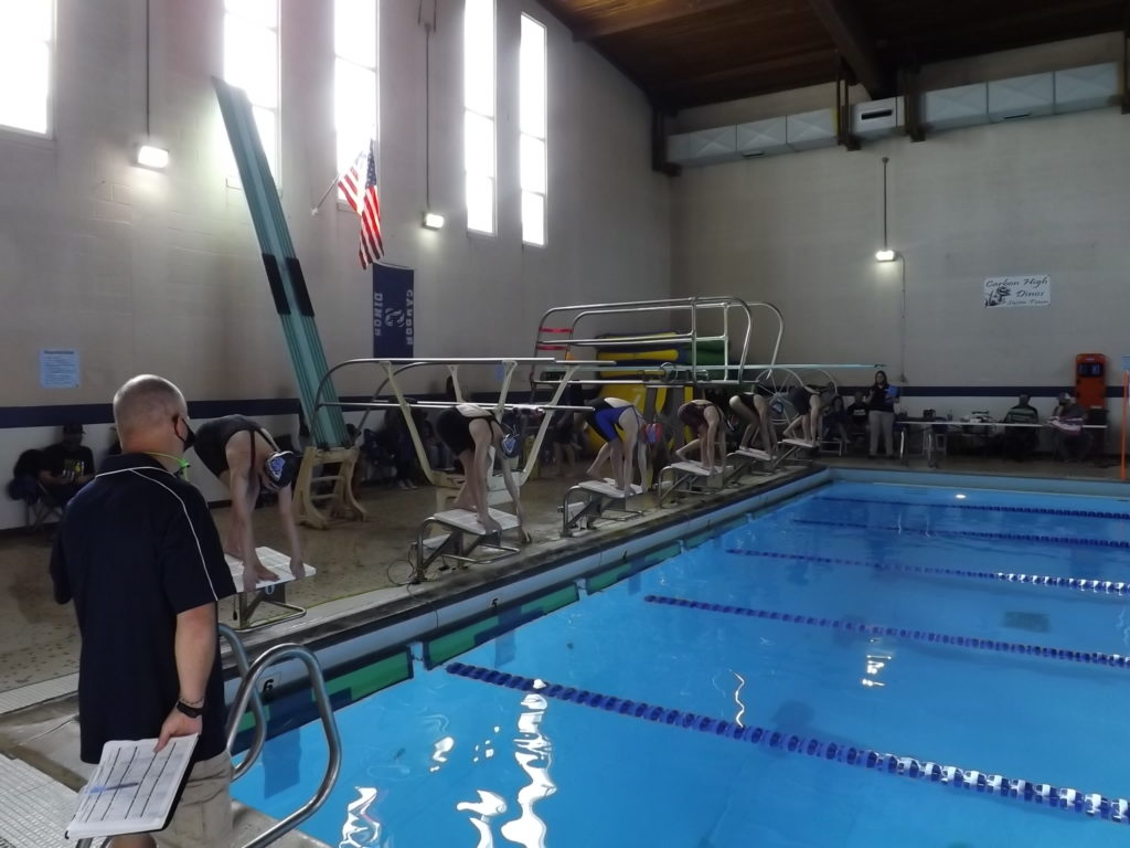 Carbon swim teams earn top finishes in the Last Chance Invitational in