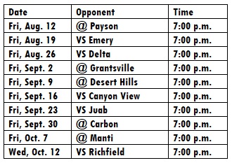 north-sanpete-schedule