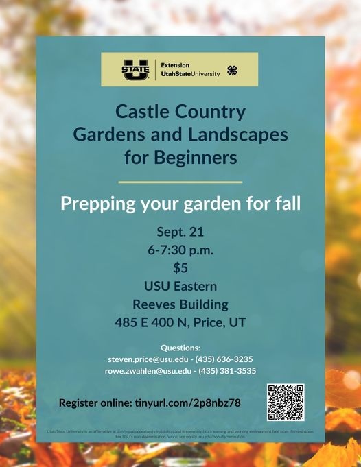 USU Extension Fall Gardening Classes for residents | KOAl - Price,UT