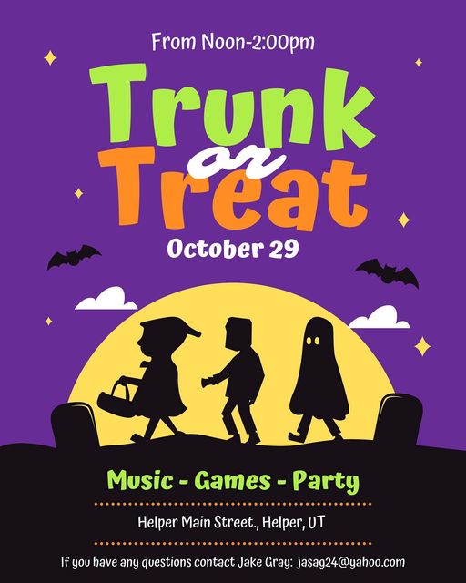 Community invited to Helpers Trunk or Treat Event on Saturday KOAl ...