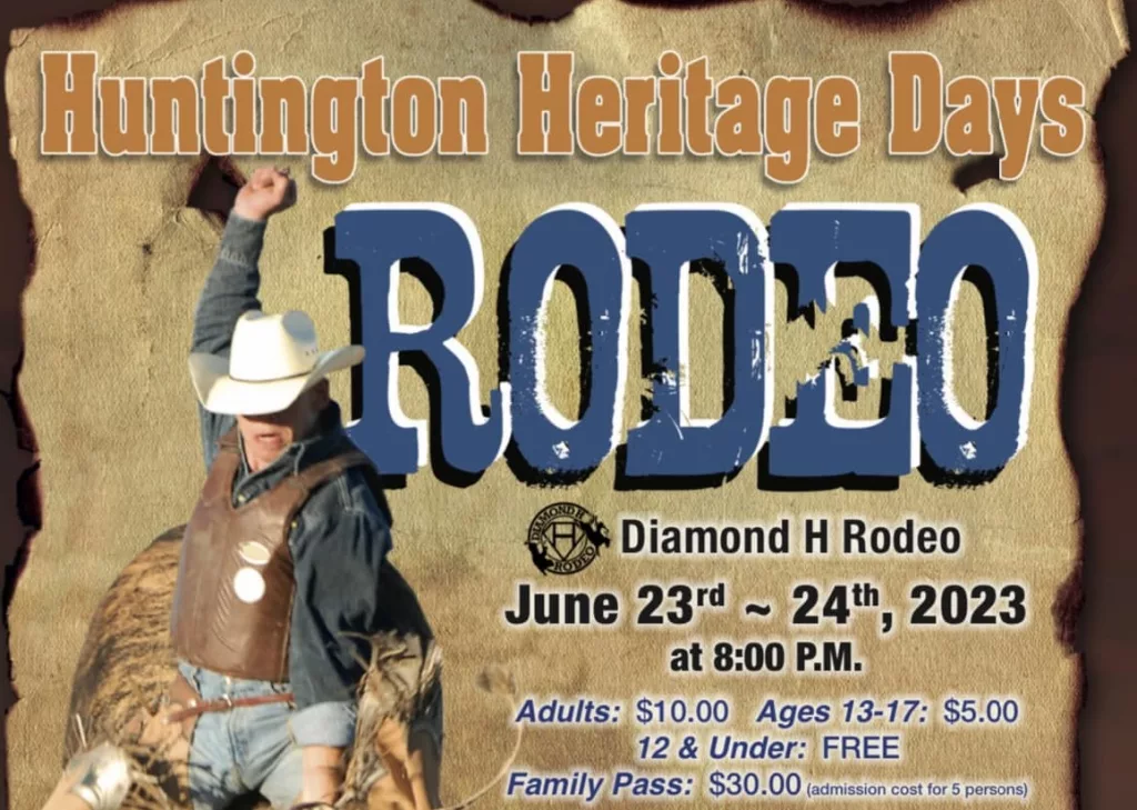 Huntington Heritage Days kicks off with rodeo on June 23 and June 24