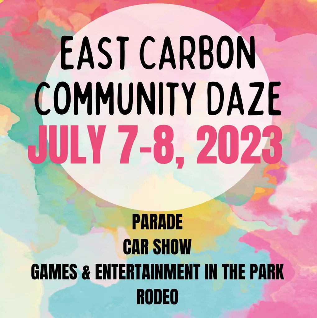 East Carbon Community Daze on July 7 & July 8 KOAl Price,UT