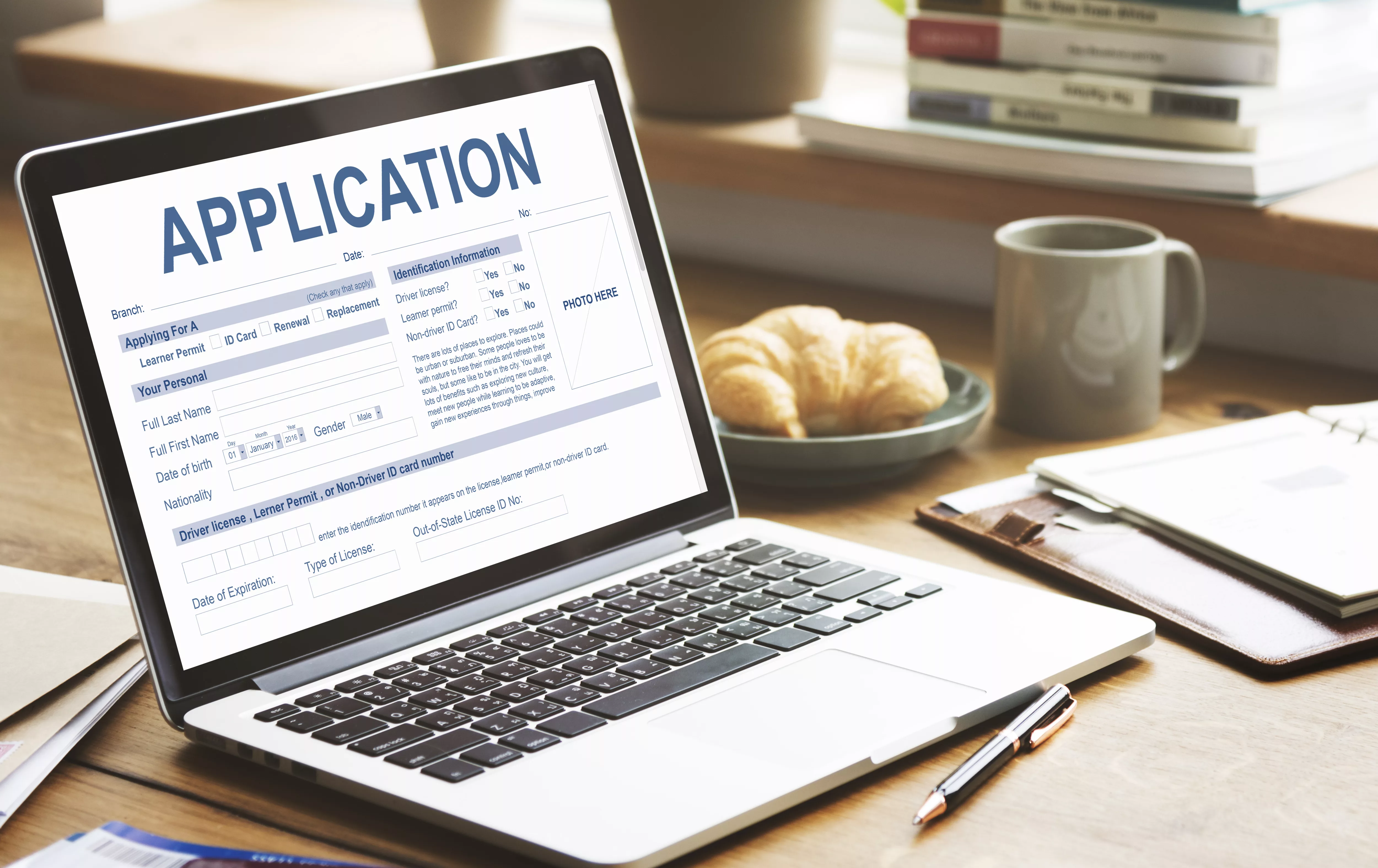 application-information-employment-concept