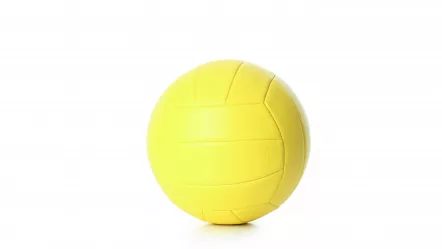 blank-yellow-volleyball-ball-isolated-on-white-background