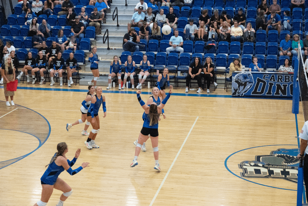 Carbon volleyball gets region win over Richfield in front of the home