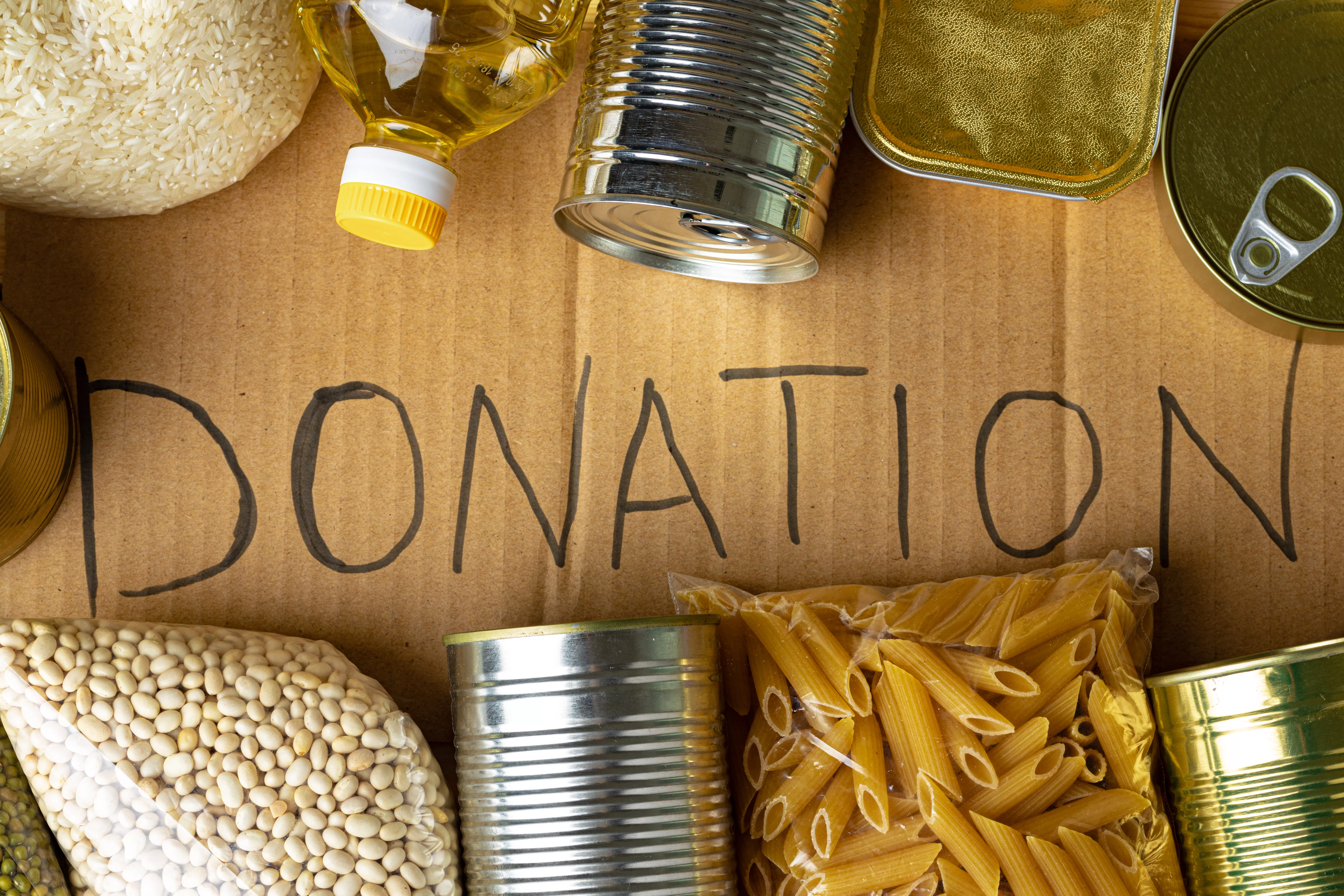 food-donations-on-the-table-text-donation