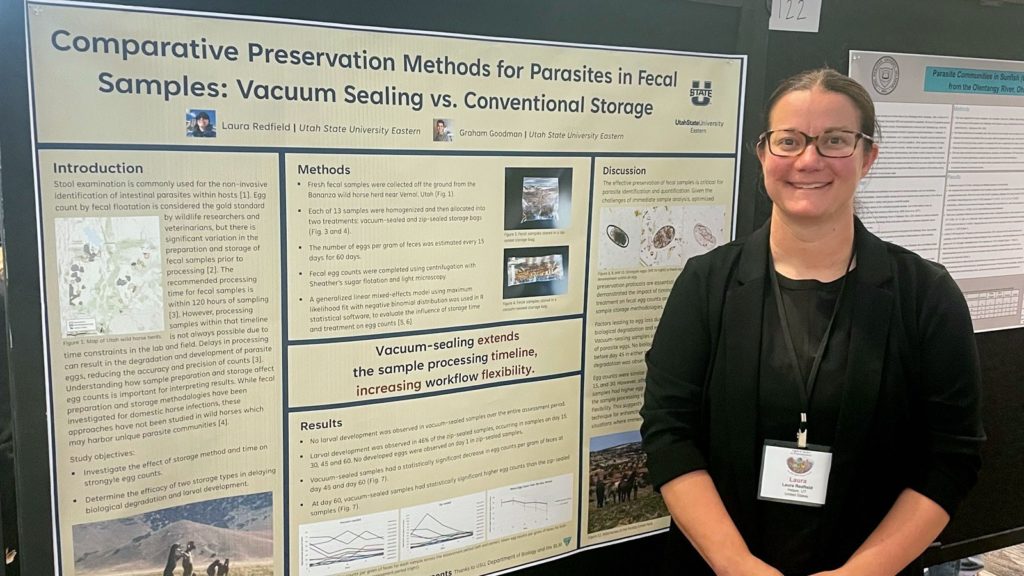USU Eastern Student Wins Award for Wild Horse Parasite Research | KOAl ...