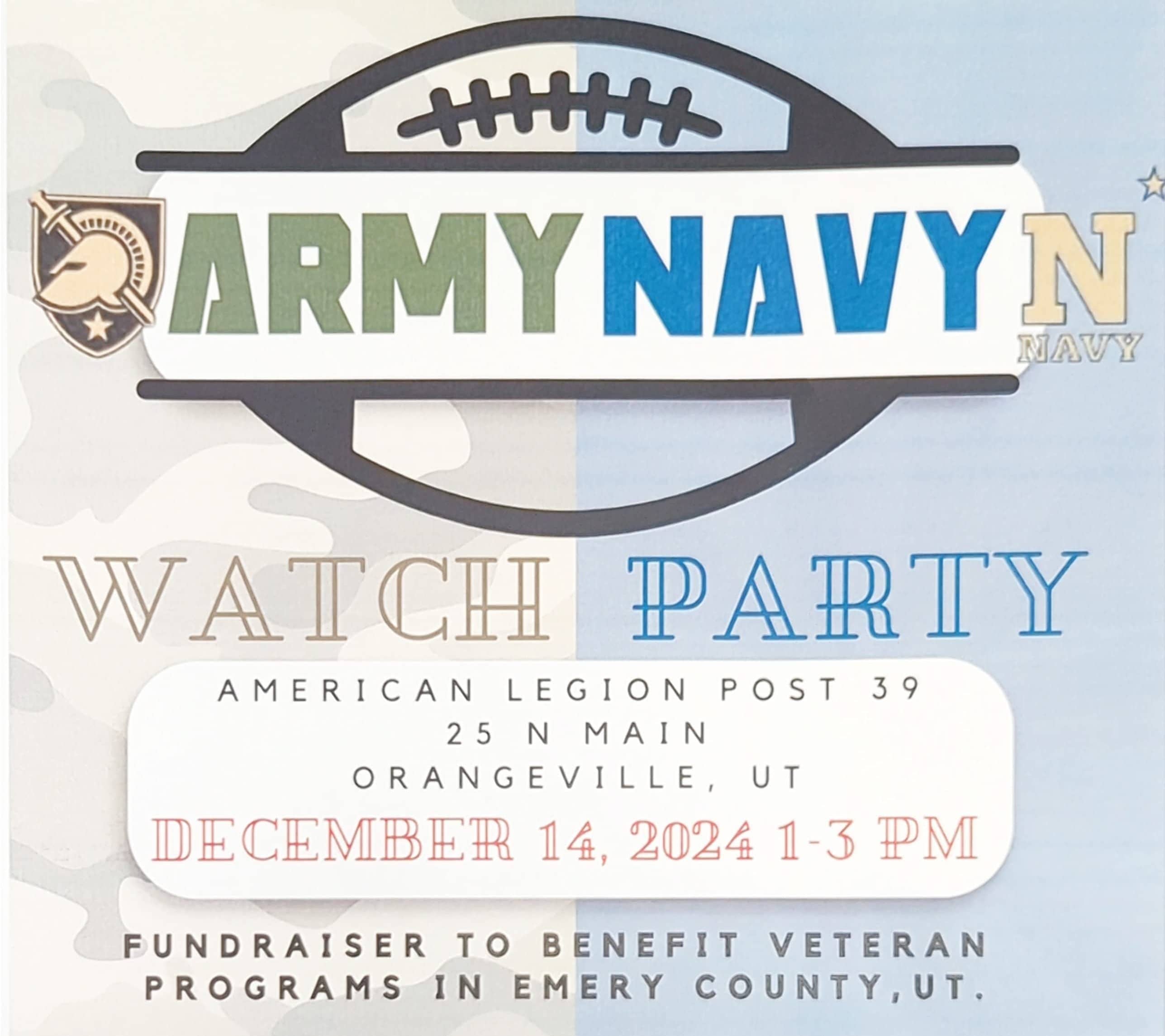 American Legion Post 39 Army/Navy Football Watch Party