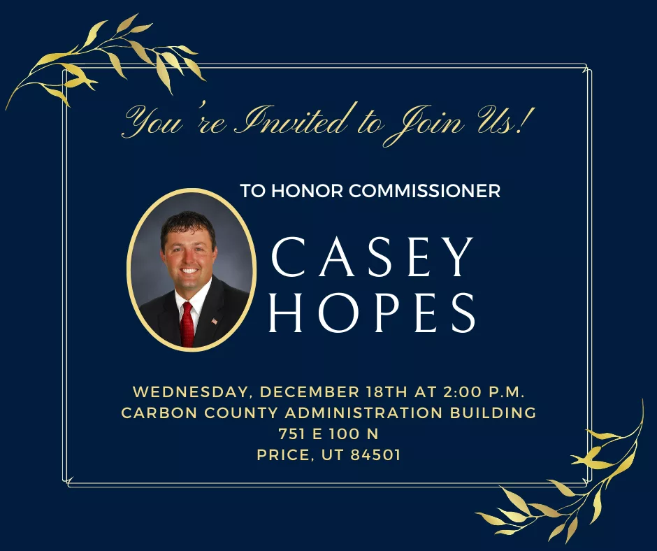 Commissioner Casey Hopes Retirement Celebration