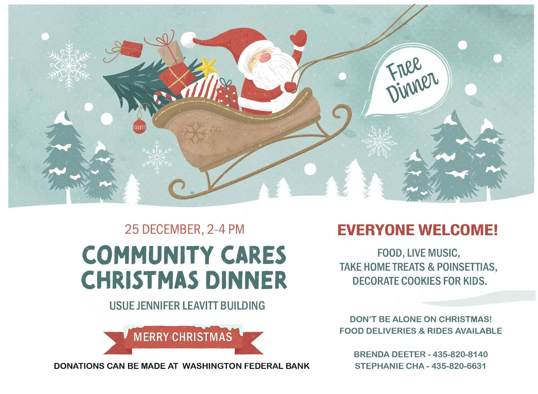 Community Cares Christmas Dinner