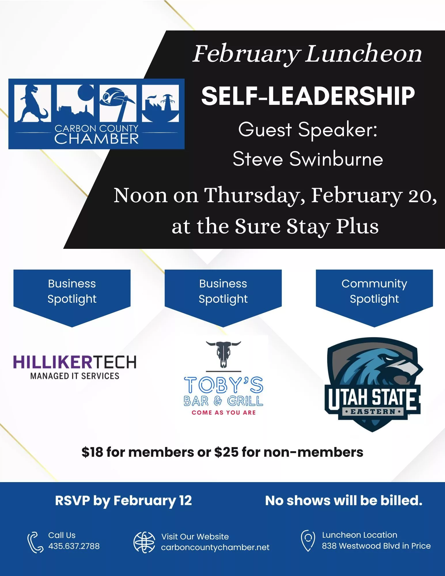 Carbon County Chamber of Commerce February Luncheon