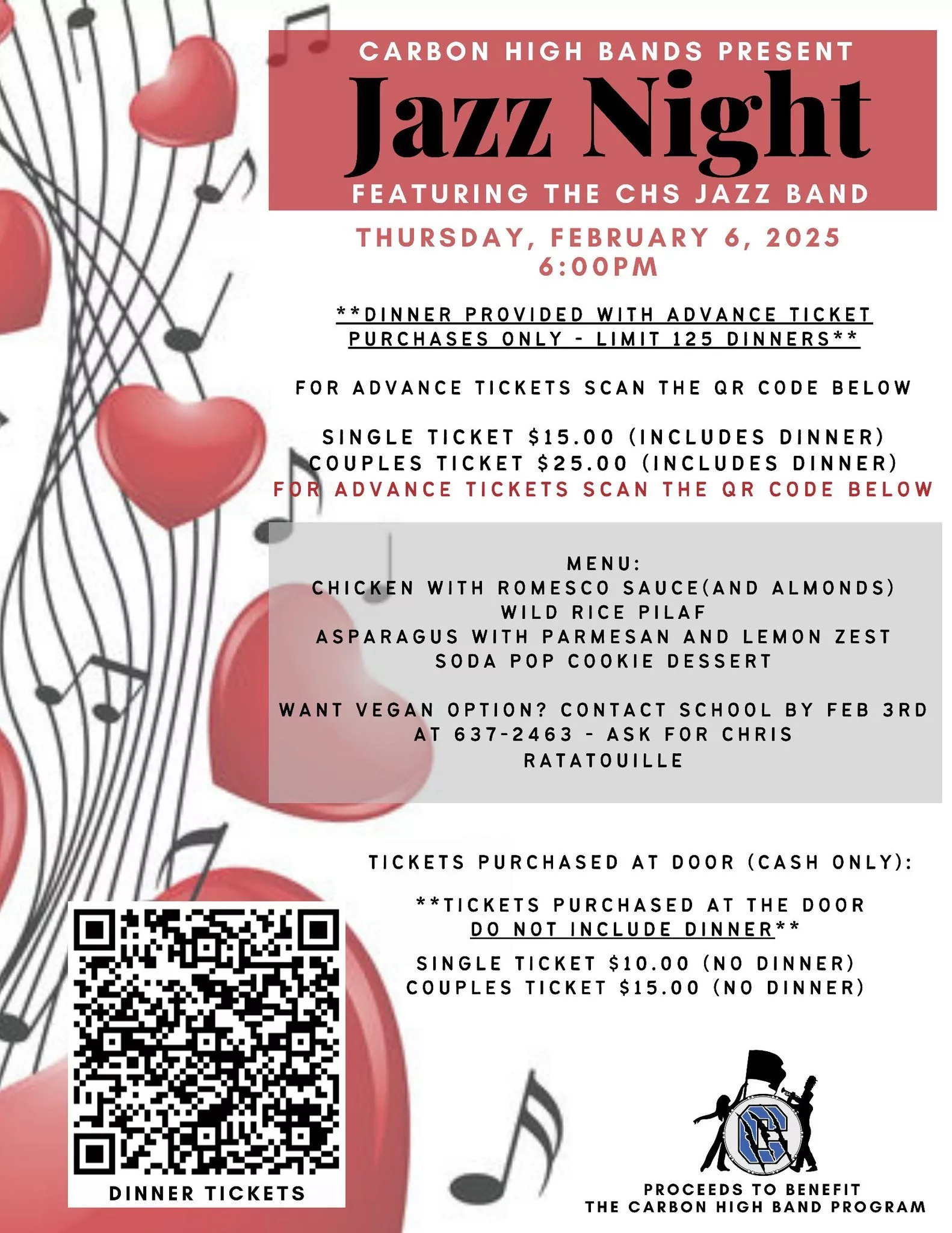 Carbon High Bands presents Jazz Night