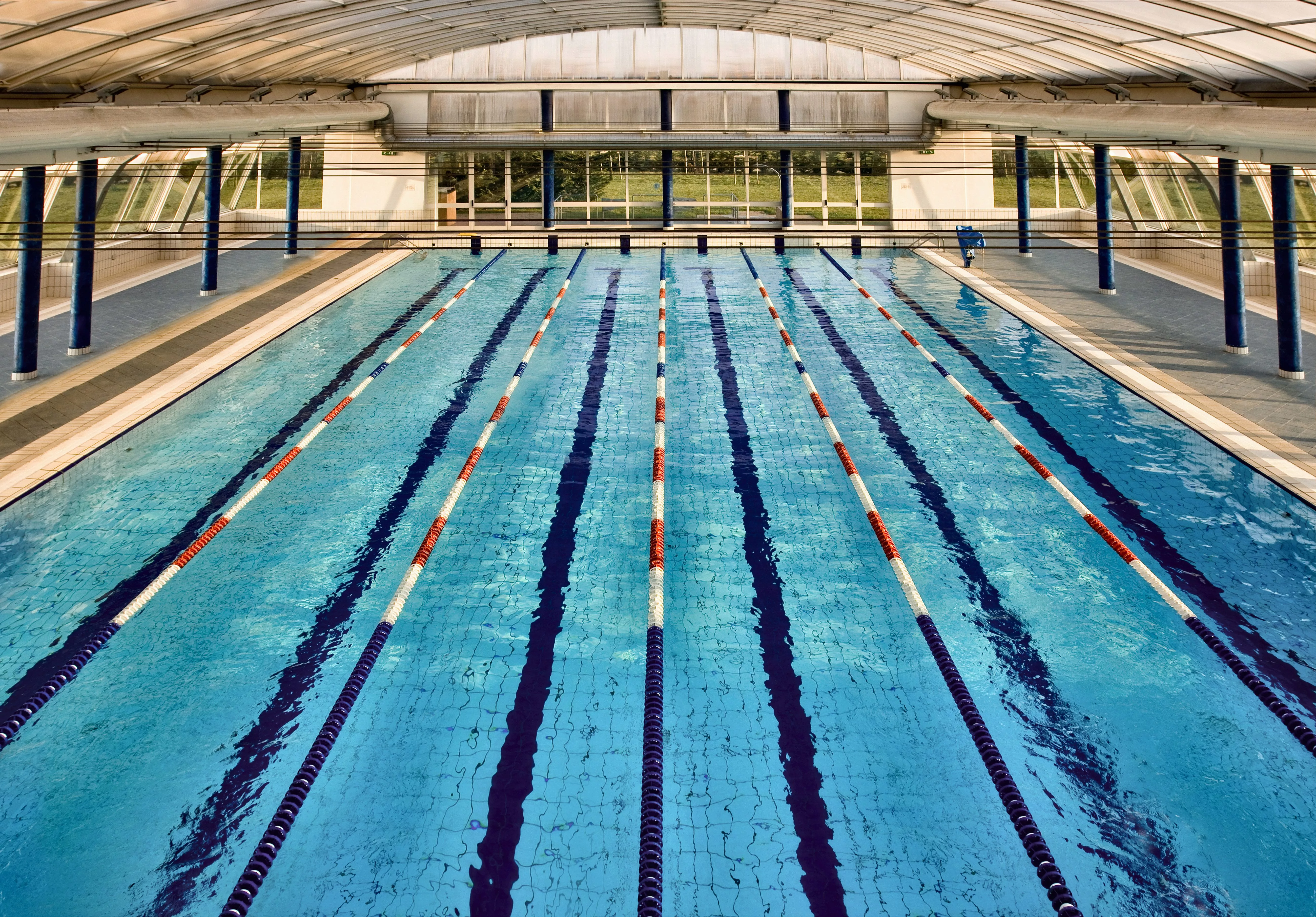 overhead-view-of-lanes-of-swimming-pool