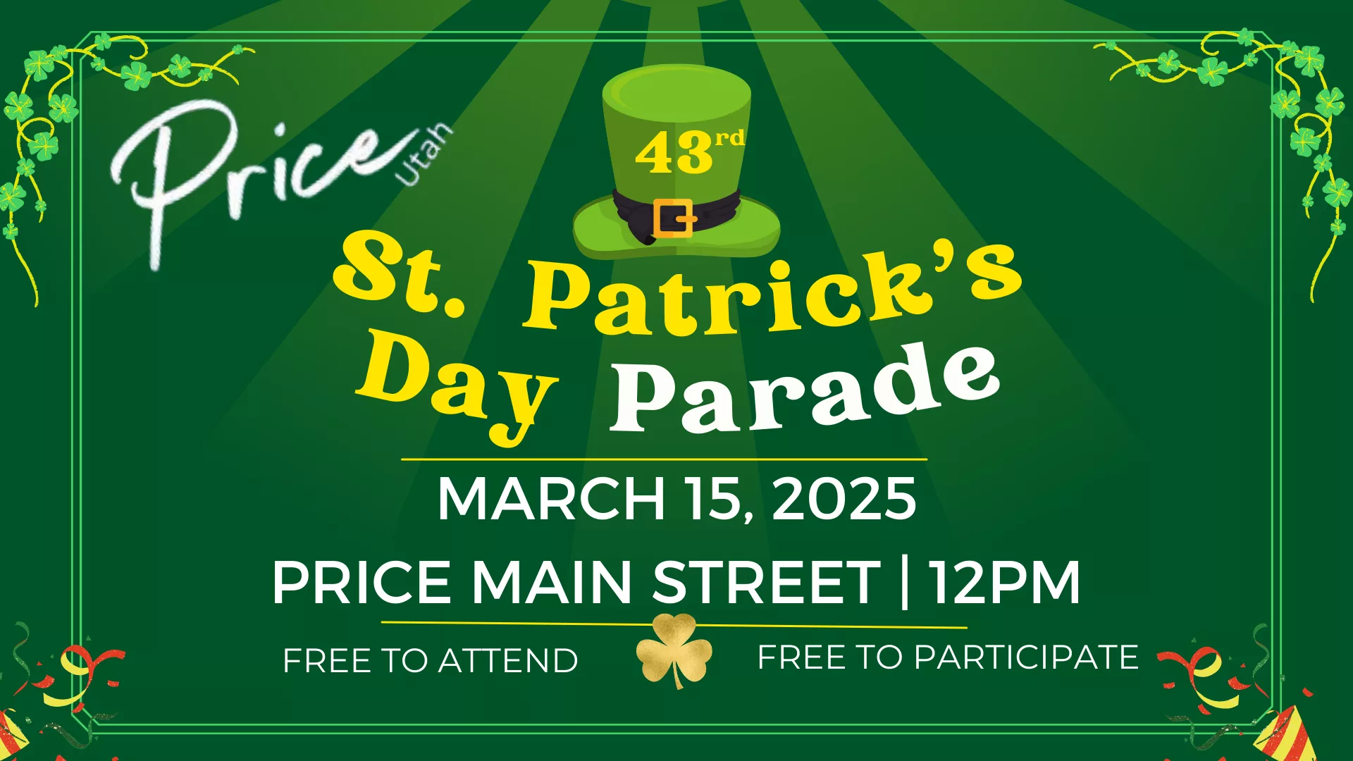 Price City’s St Patrick’s Day Parade