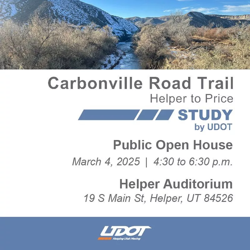 Public Open House – Carbonville Road Trail