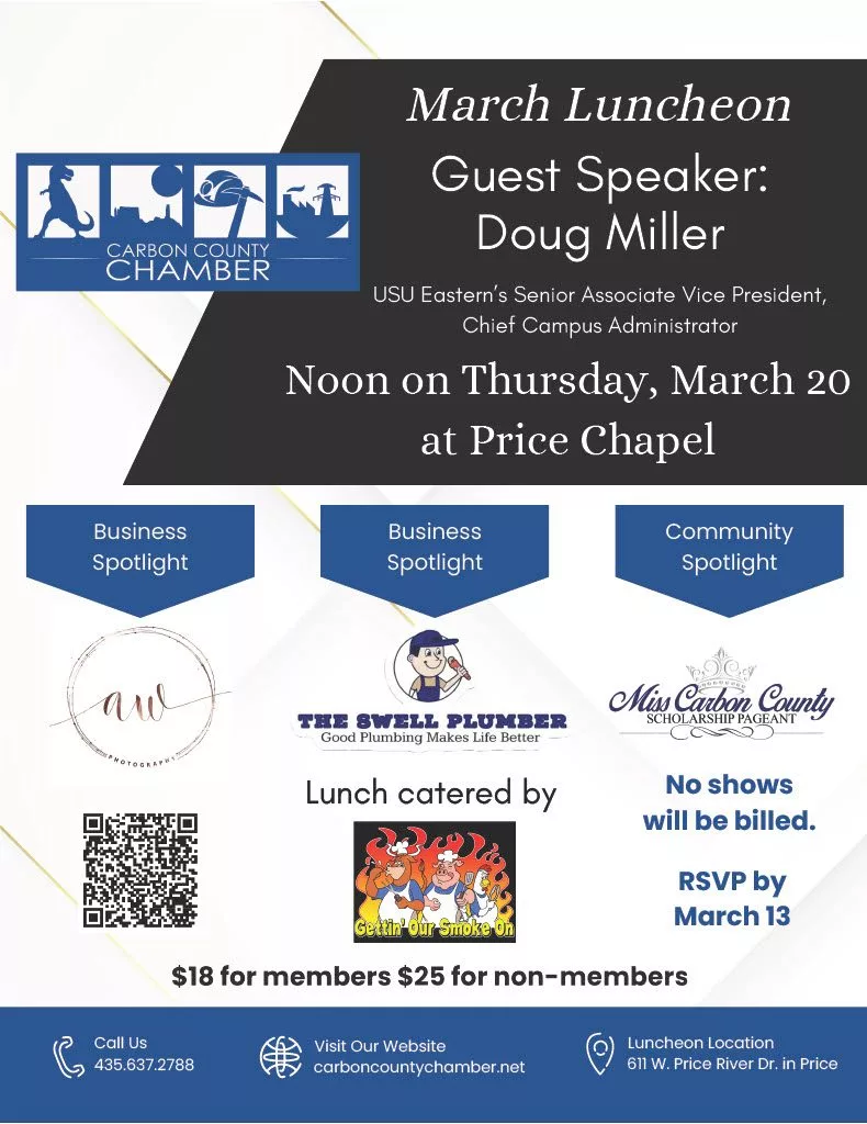 Carbon County Chamber of Commerce March Luncheon