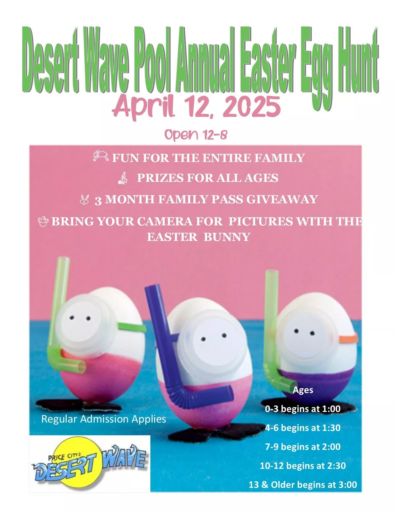 Desert Wave Pool Annual Easter Egg Hunt