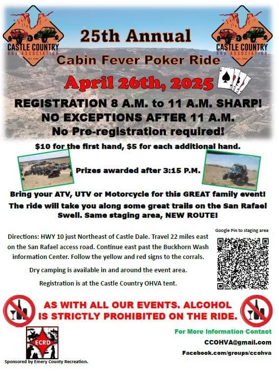 25th Annual Cabin Fever Poker Ride