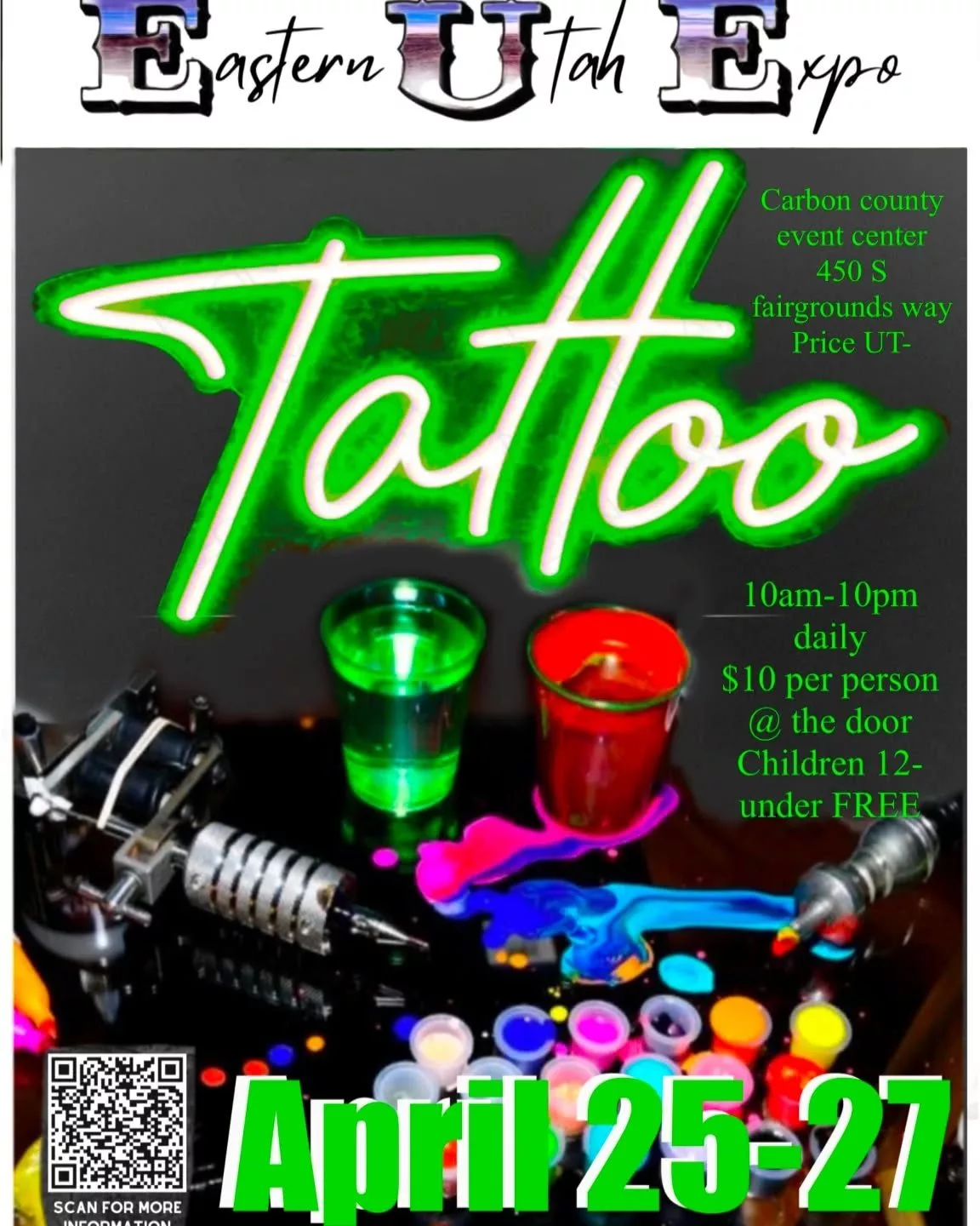 Eastern Utah Spring Tattoo Expo