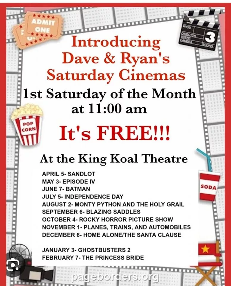 Introducing Dave & Ryan’s Saturday Cinemas
