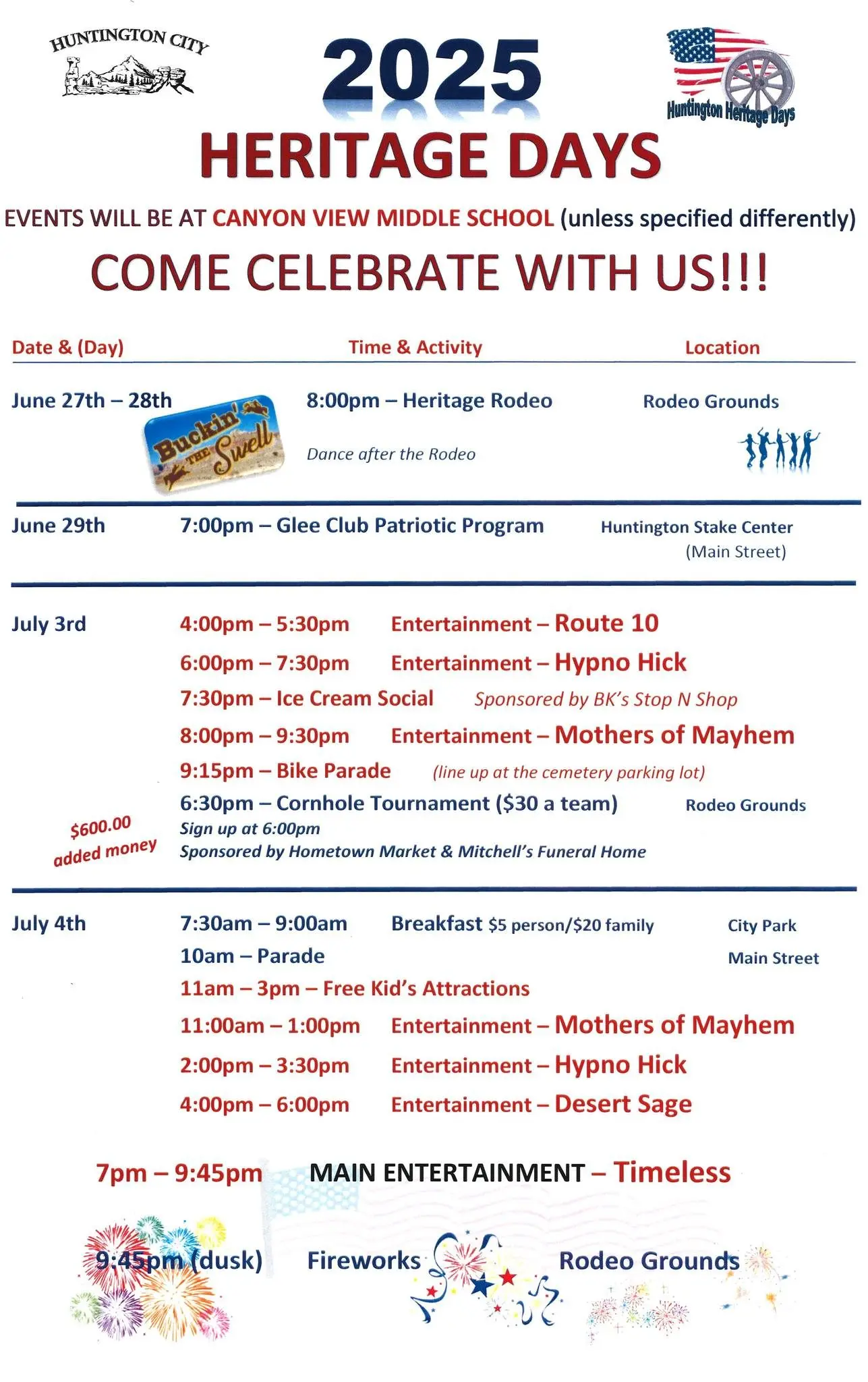 Huntington Heritage Days