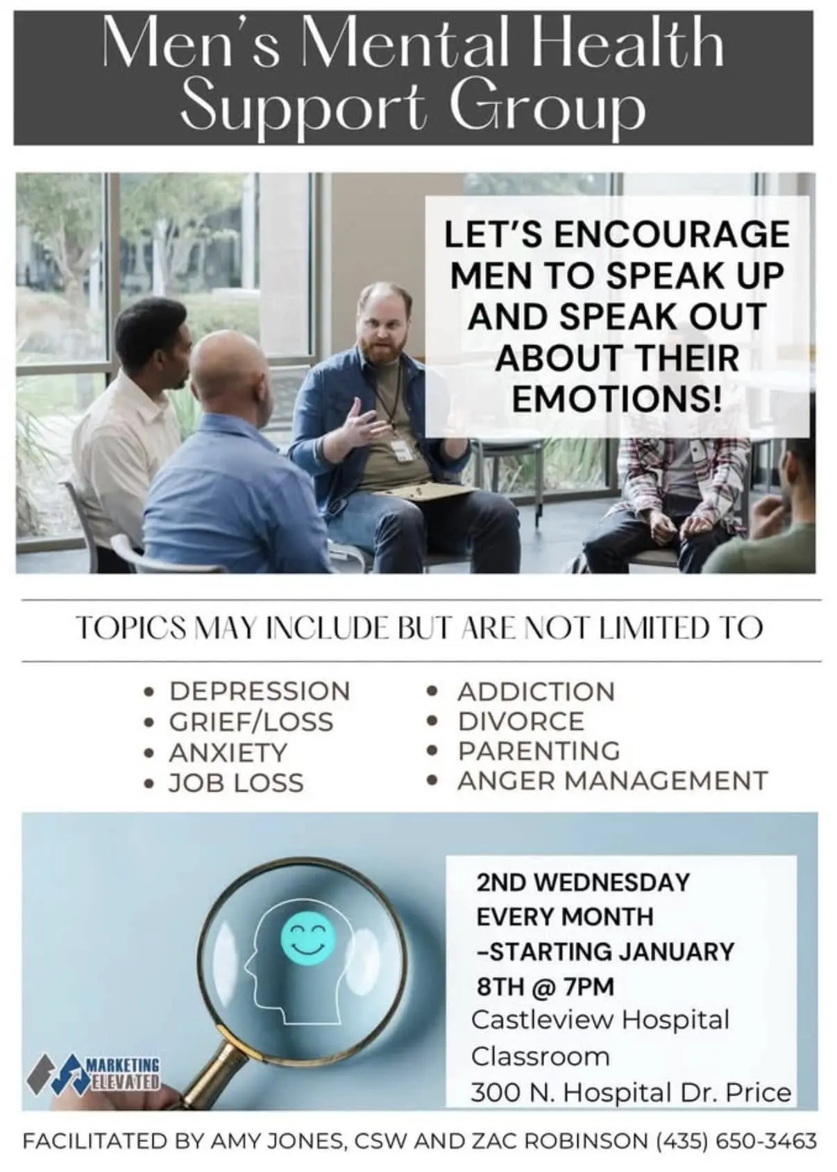 Men’s Mental Health Support Group