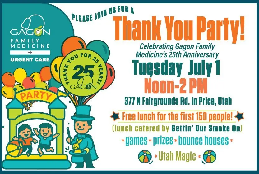 Gagon Family Medicine’s 25th Anniversary Thank You Party