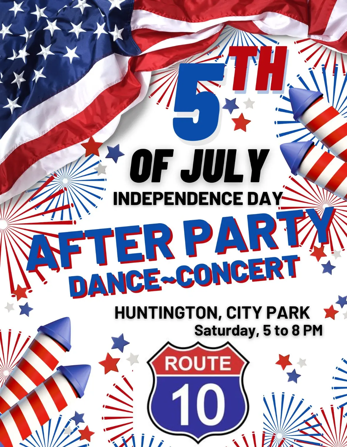 Route 10 band 5th of July After Party Dance/Concert
