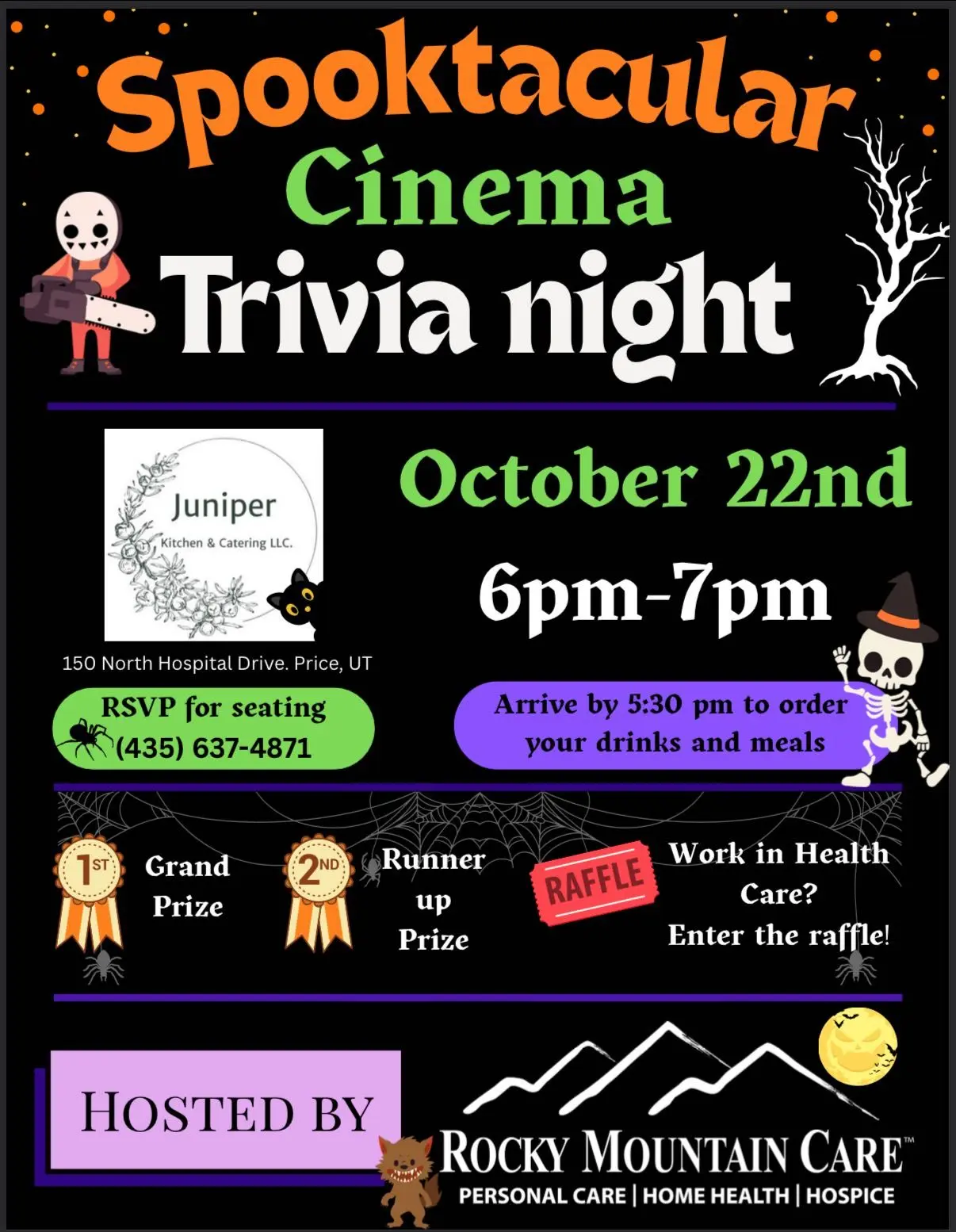 Spooktacular Cinema Trivia Night
