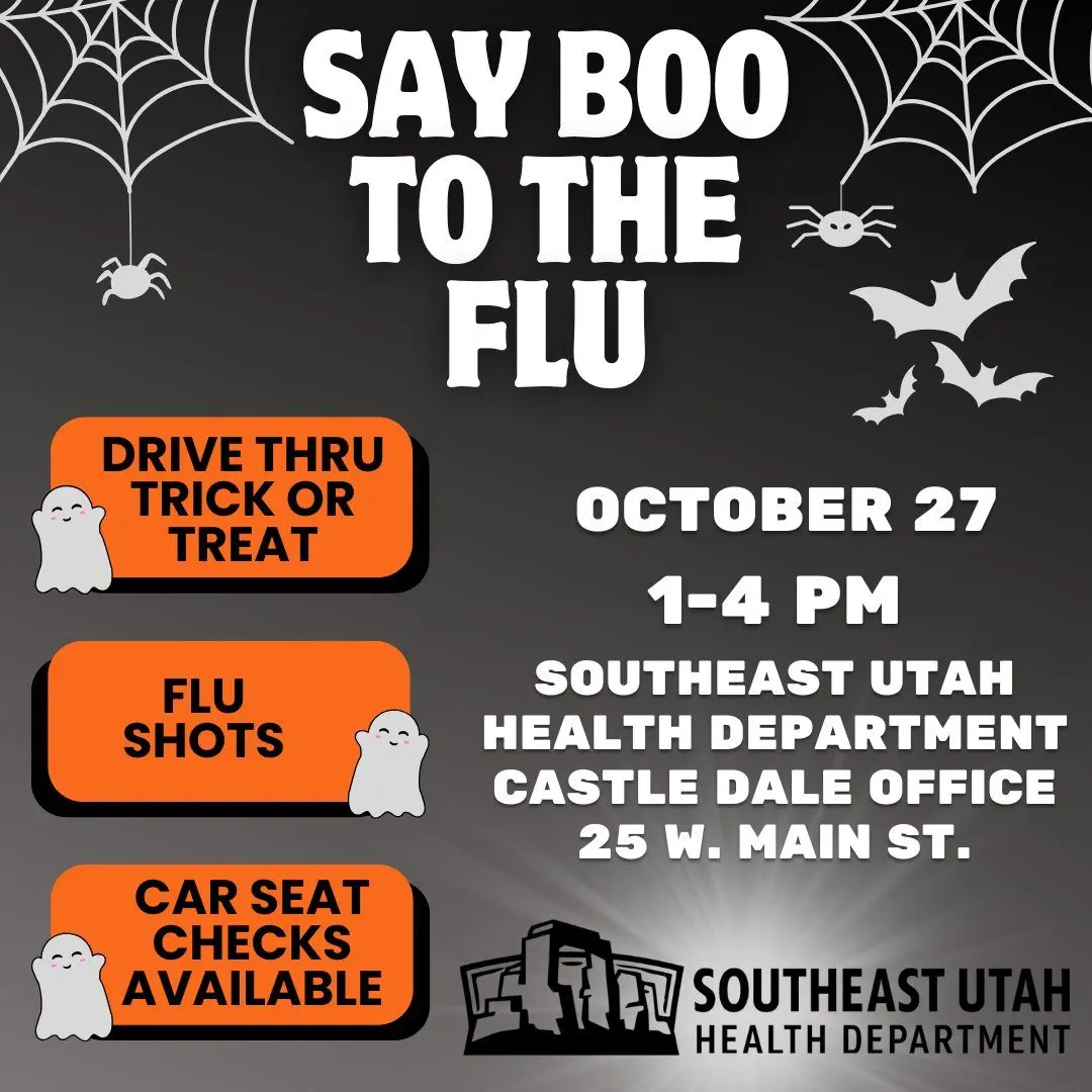 Say Boo To The Flu with Southeast Utah Health Department