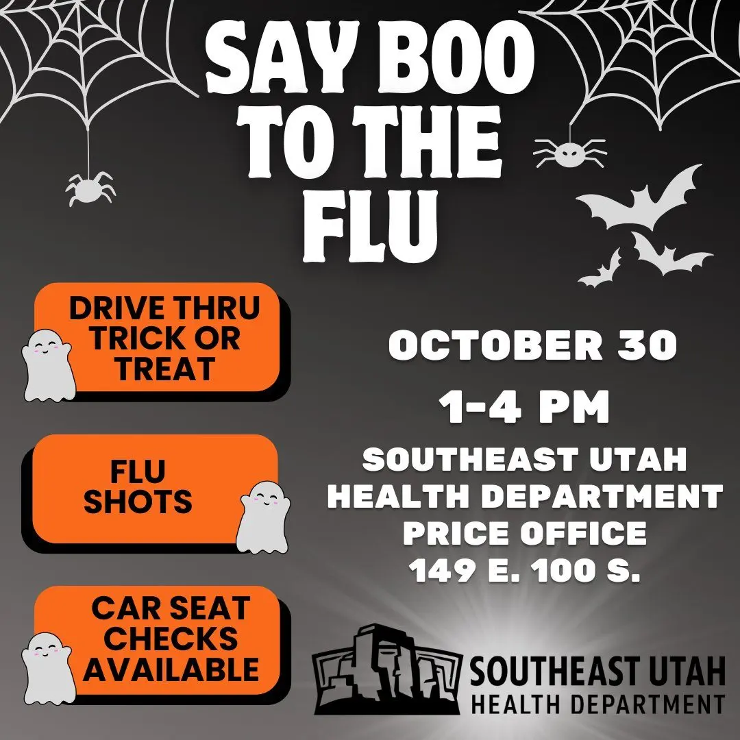 Say Boo To The Flu with Southeast Utah Health Department