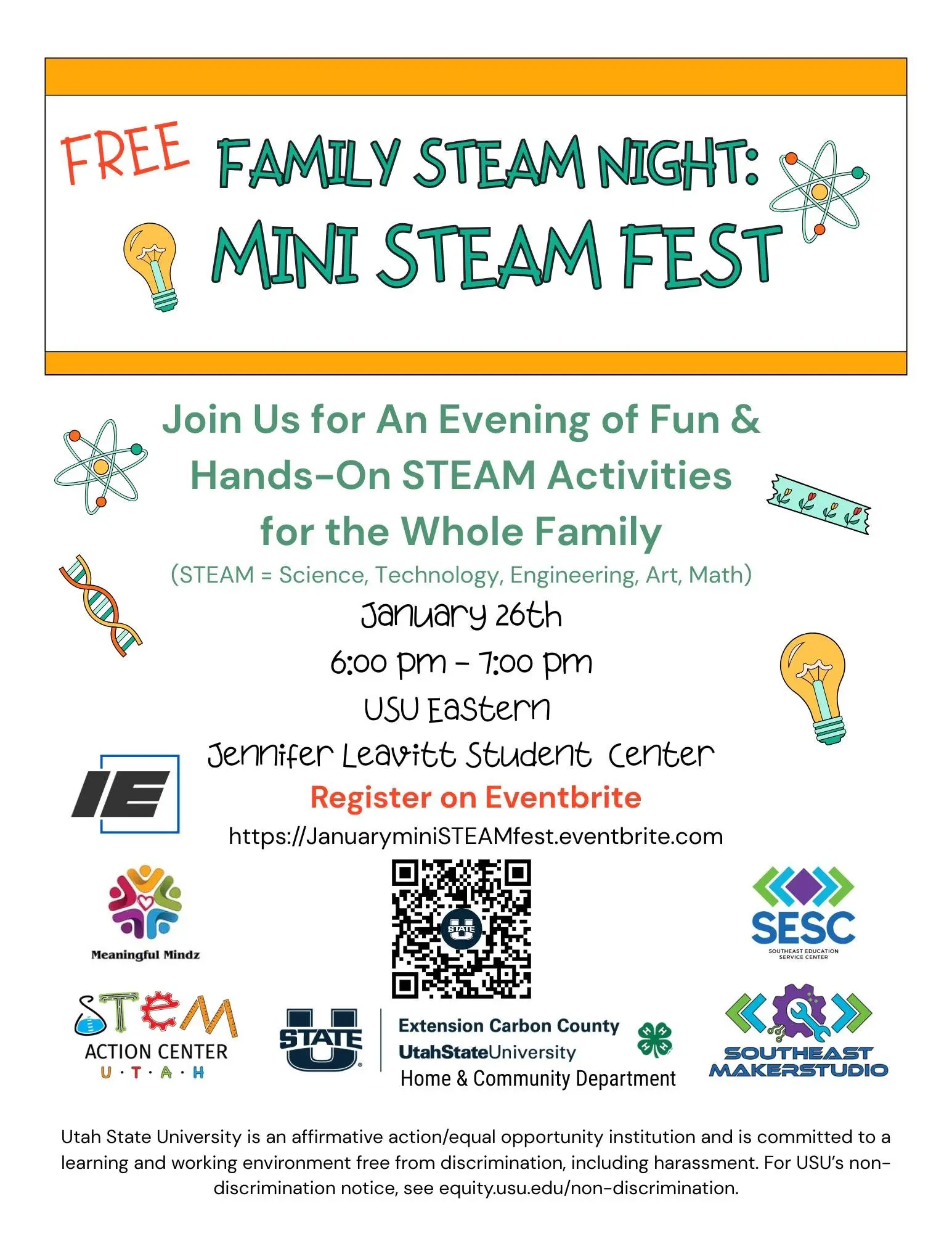 Family STEAM Night: Mini STEAM Fest