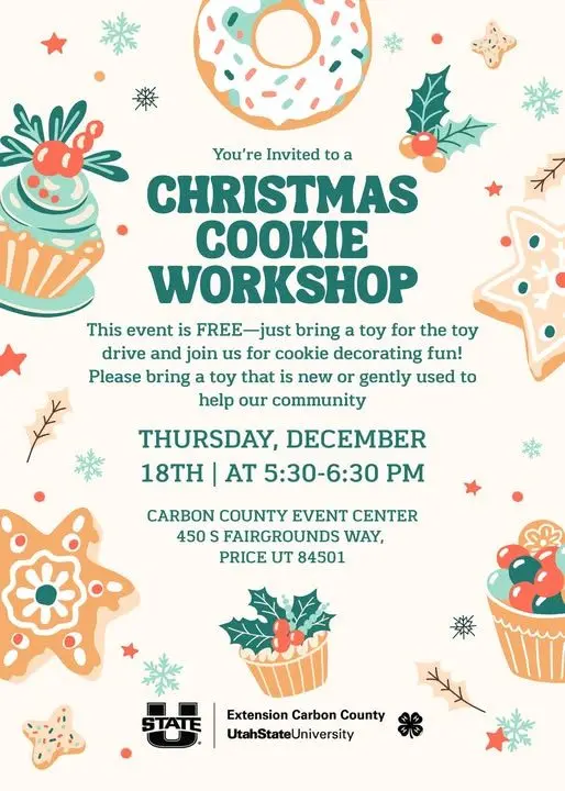 USU Extension’s Christmas Cookie Workshop