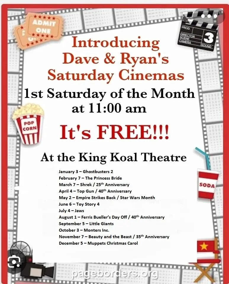 Dave & Ryan’s Saturday Cinemas