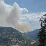 Black Canyon Fire reaches 9% containment as crews work to protect the Reeder Subdivision