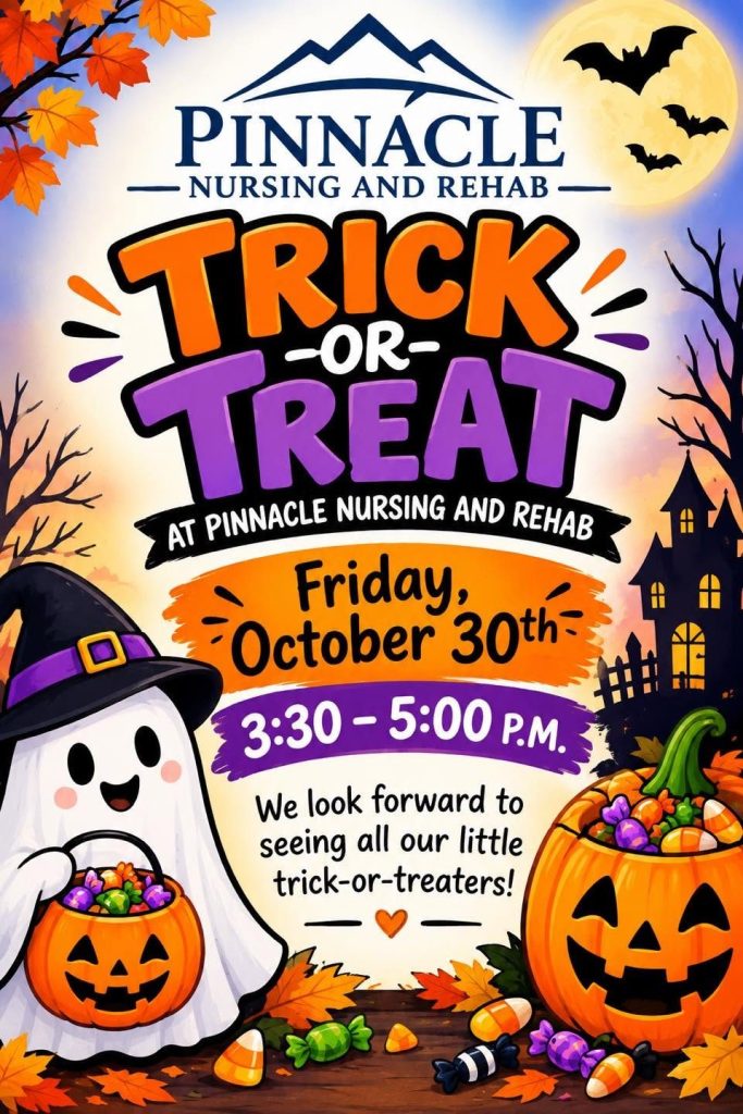 Pinnacle Roc Pinnacle Nursing & Rehab Trick or Treating Event | KOAl - Price,UT